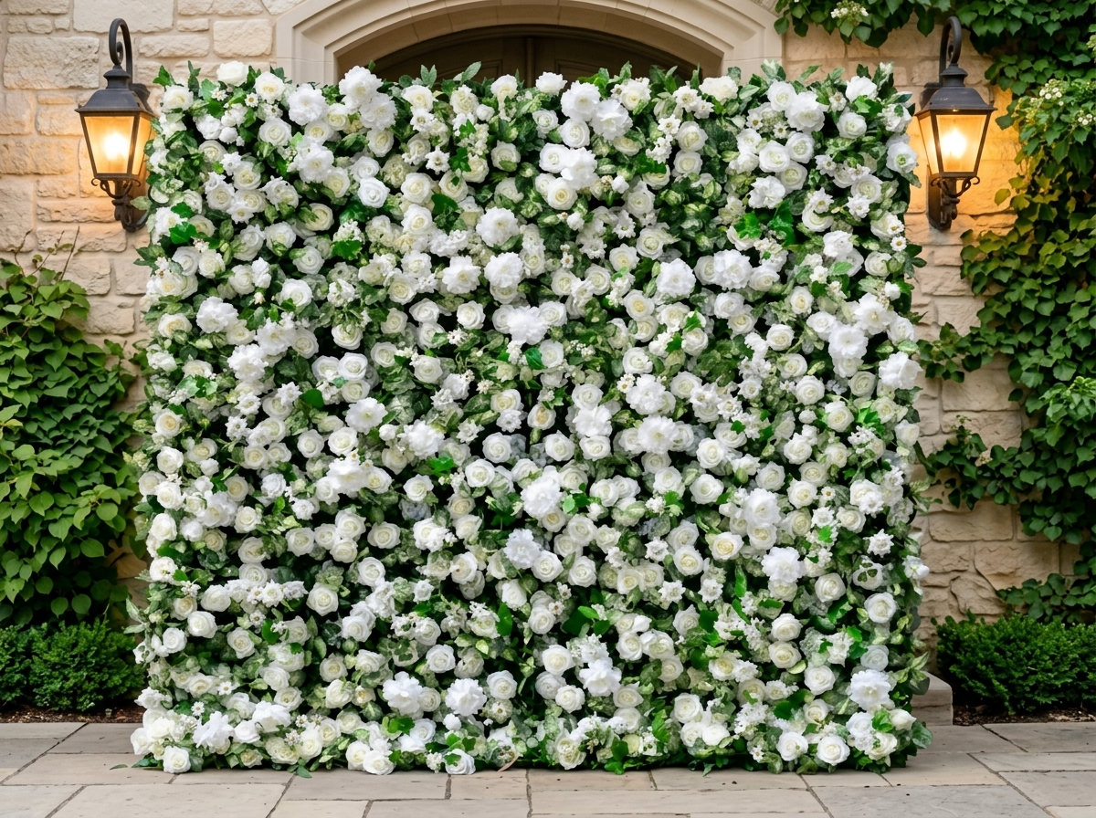 Flower Wall Backdrop